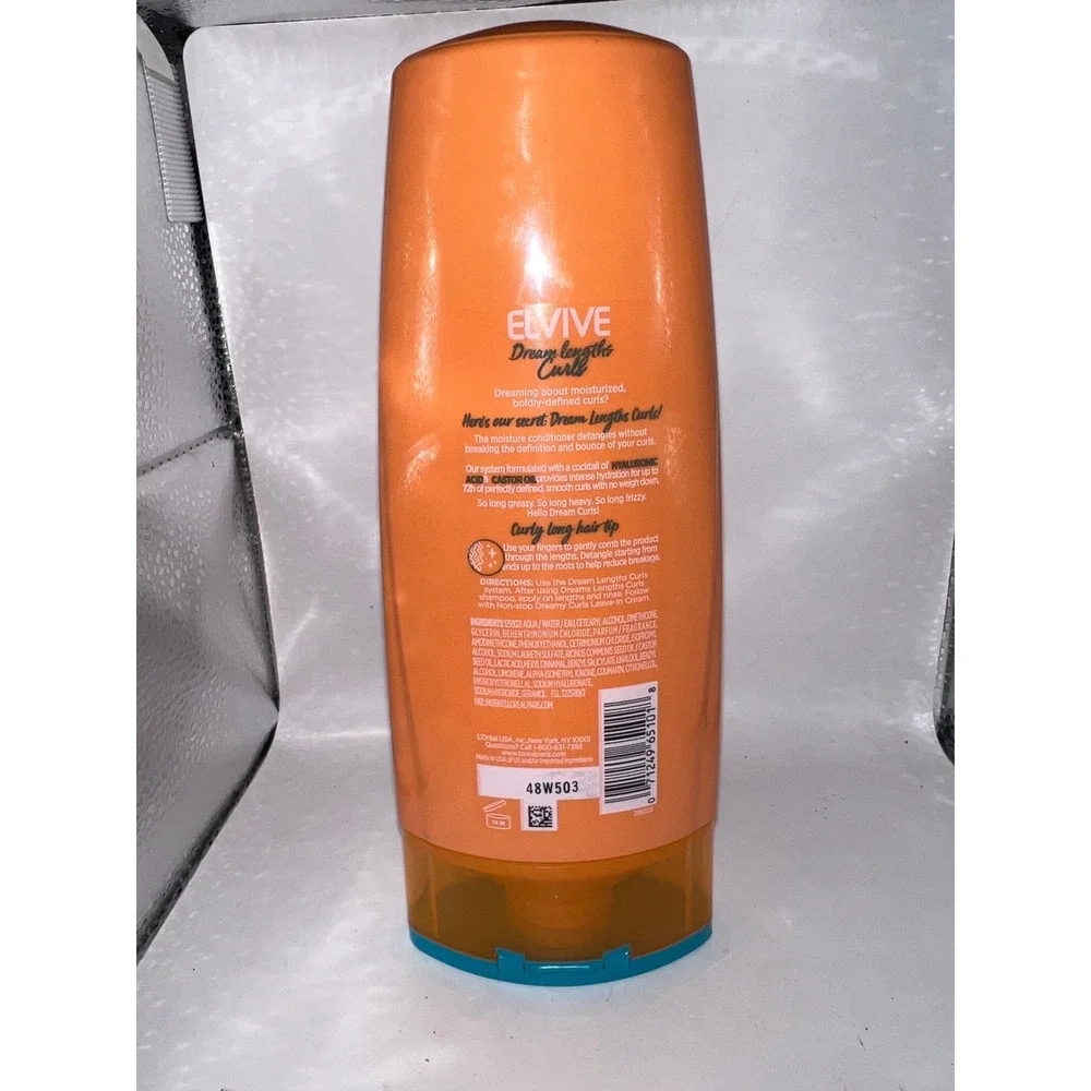 L'Oreal Paris Elvive Dream Lengths Curls Moisture Seal Conditioner 12.6 fl oz